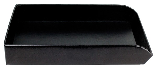 Briefablagekasten PREMIUM LEDER VINTAGE schwarz