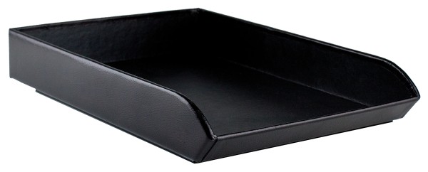 Briefablagekasten PREMIUM LEDER VINTAGE schwarz