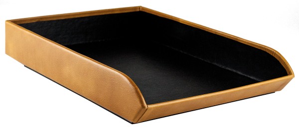 Briefablagekasten PREMIUM LEDER VINTAGE cuoiobraun