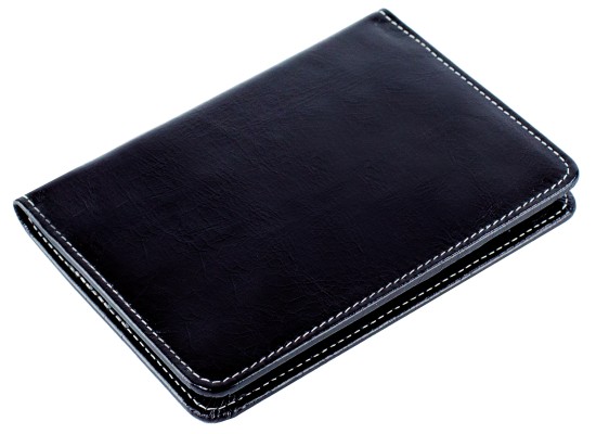 Reisepass / Impfausweis Etui PREMIUM LEDER VINTAGE schwarz - RFID Protected