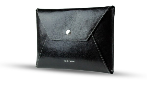 iPad Tasche PREMIUM LEDER VINTAGE schwarz