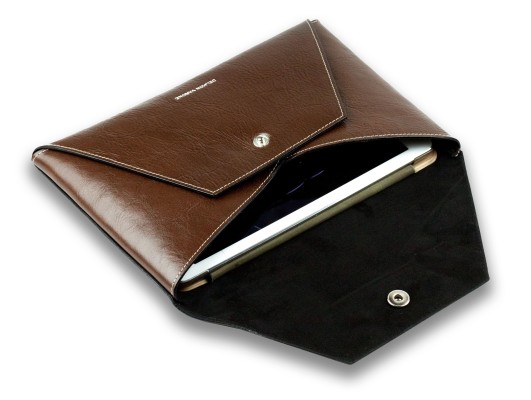 iPad Tasche PREMIUM LEDER VINTAGE dunkelbraun