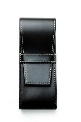 Schreibgeräteetui TRIO CAMBRIDGE Top Grain Leder schwarz