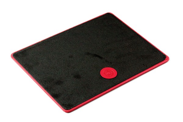 Mousepad ECO APPLE LEATHER Lederimitat rot