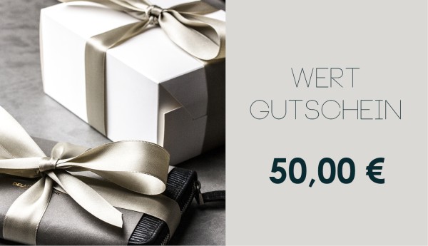 DELMON VARONE Geschenkgutschein Wert 50,00 €